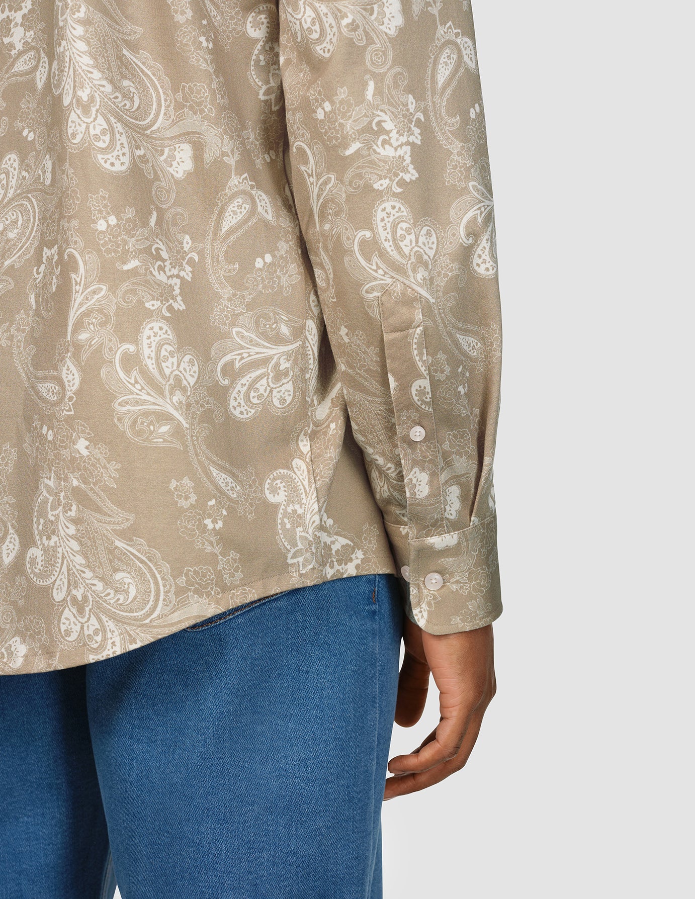 Classic Hemd Paisley Slim